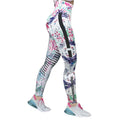multicolored, high-waisted