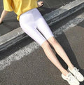Biker Shorts Plus Size 5XL  Women's Shorts Stretch Jogger Cycling Dancing Gym Casual Sports Slim Active Oversize Elastic
