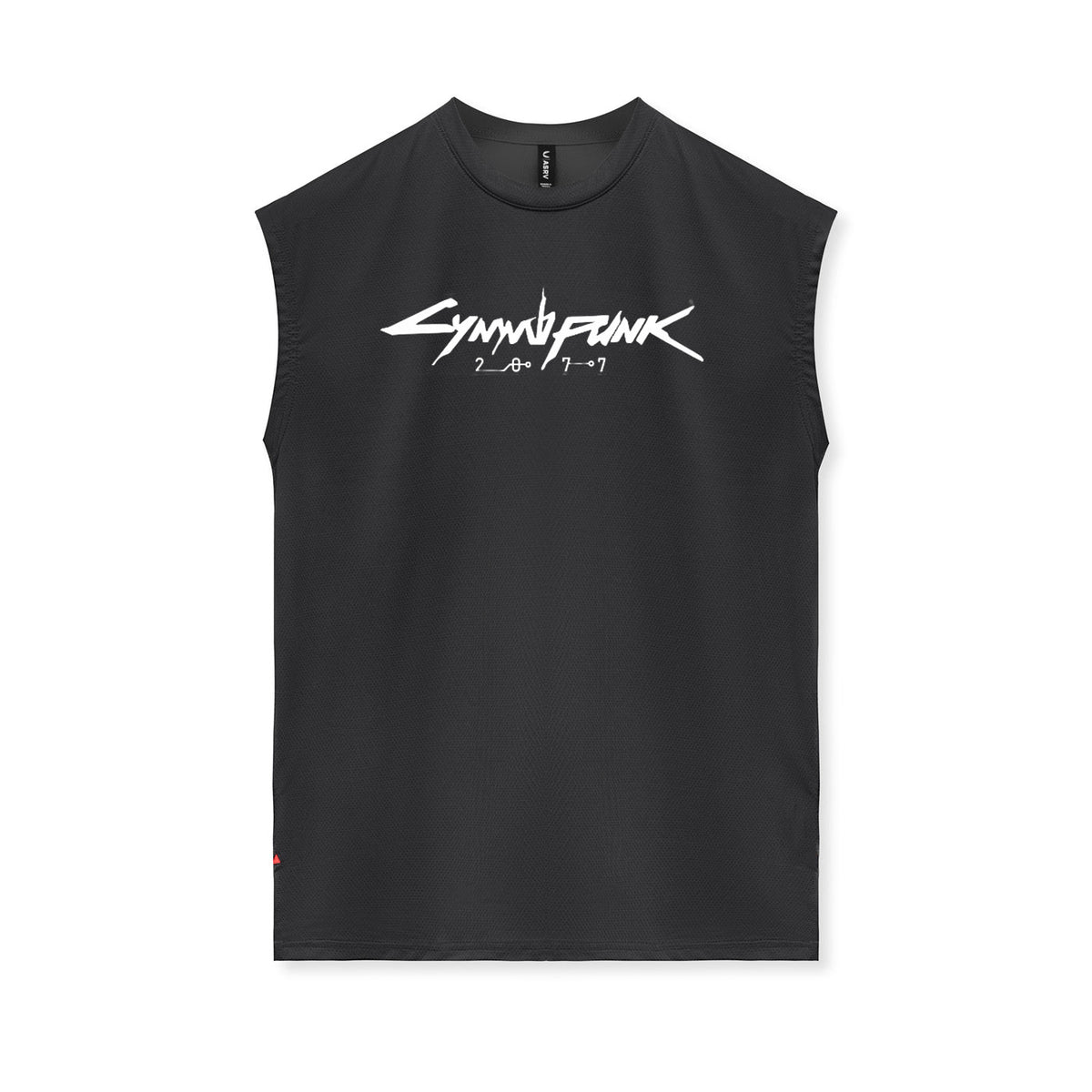 Cotton Dry-Fit Gym Fitness Sleeveless T-Shirt with Print DesignMen's Tank Top for Gaming Accessories